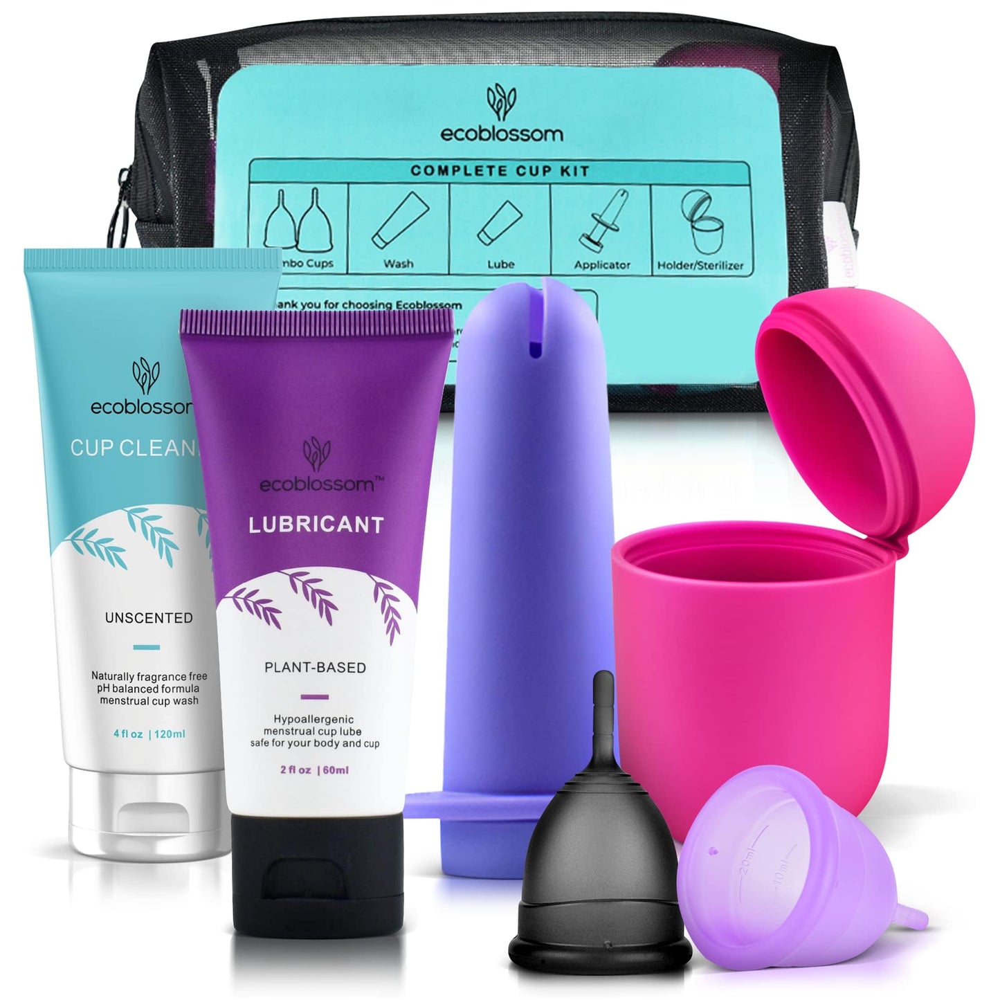 EcoEssence Menstrual Care Kit - Complete Reusable Set