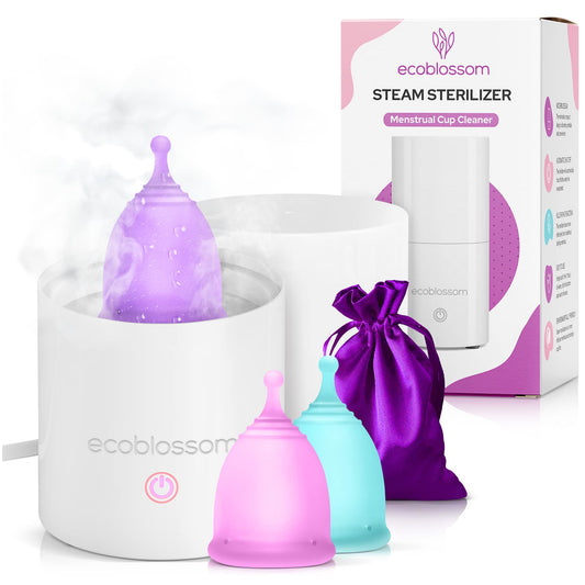 EcoFresh Menstrual Cup Steam Sanitizer - Quick Clean Steam Sterilizer