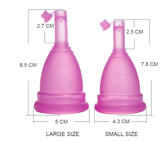 Silicone Menstrual Cup - Secure Comfort